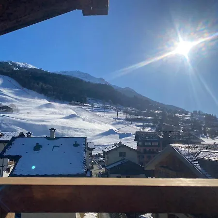 Mansarda Con Vista Panoramica Su Pista Stelvio A Διαμέρισμα